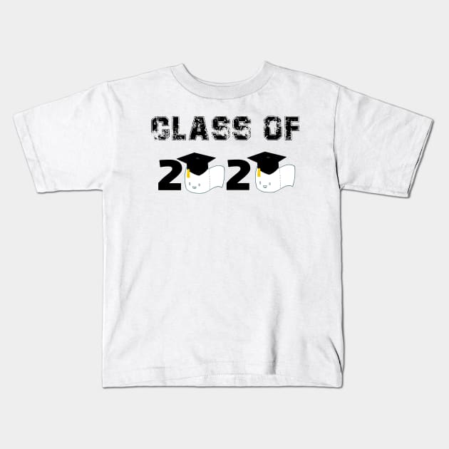 class of  2020 toilet paper Kids T-Shirt by JHFANART